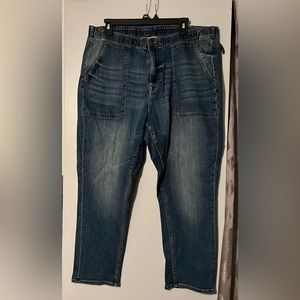 Vigoss straight leg jeans, new w/o tags, never worn, size 18